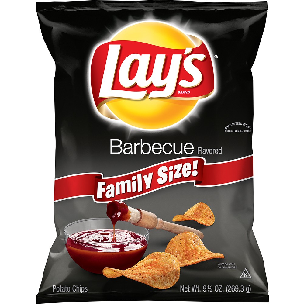 UPC 028400034180 product image for Lay's Barbecue Flavored Potato Chips 9.5 oz | upcitemdb.com