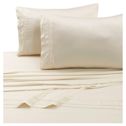 Rayon From Bamboo Deep Pocket Solid Sheet Set 300 Thread Count - Tribeca Living® - image 1 of 3