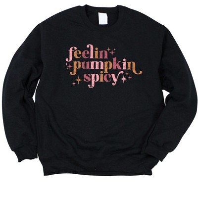 Simply Sage Market Women's Feelin Pumpkin Spicy Gildan Sweatshirt