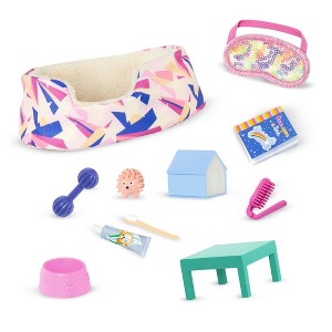 Glitter Girls Bedtime Pet with Dog House Nightlight Accessory Set  for 14" Dolls - 1 of 4