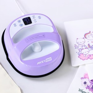 HOMDOX 12" × 10" × 4.3" Heat Press Machine for T-Shirts w/Teflon Sheet/Sublimation Paper/Insulated Base Portable Fast Up to 450℉ Precise Temp Control - 1 of 4