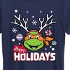 Women's - Teenage Mutant Ninja Turtles - Happy Holidays Short Sleeve Graphic T-Shirt - 2 of 4