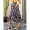 Maternity Dress High Waist Maternity Patchwork Long Skirt - 4 of 4