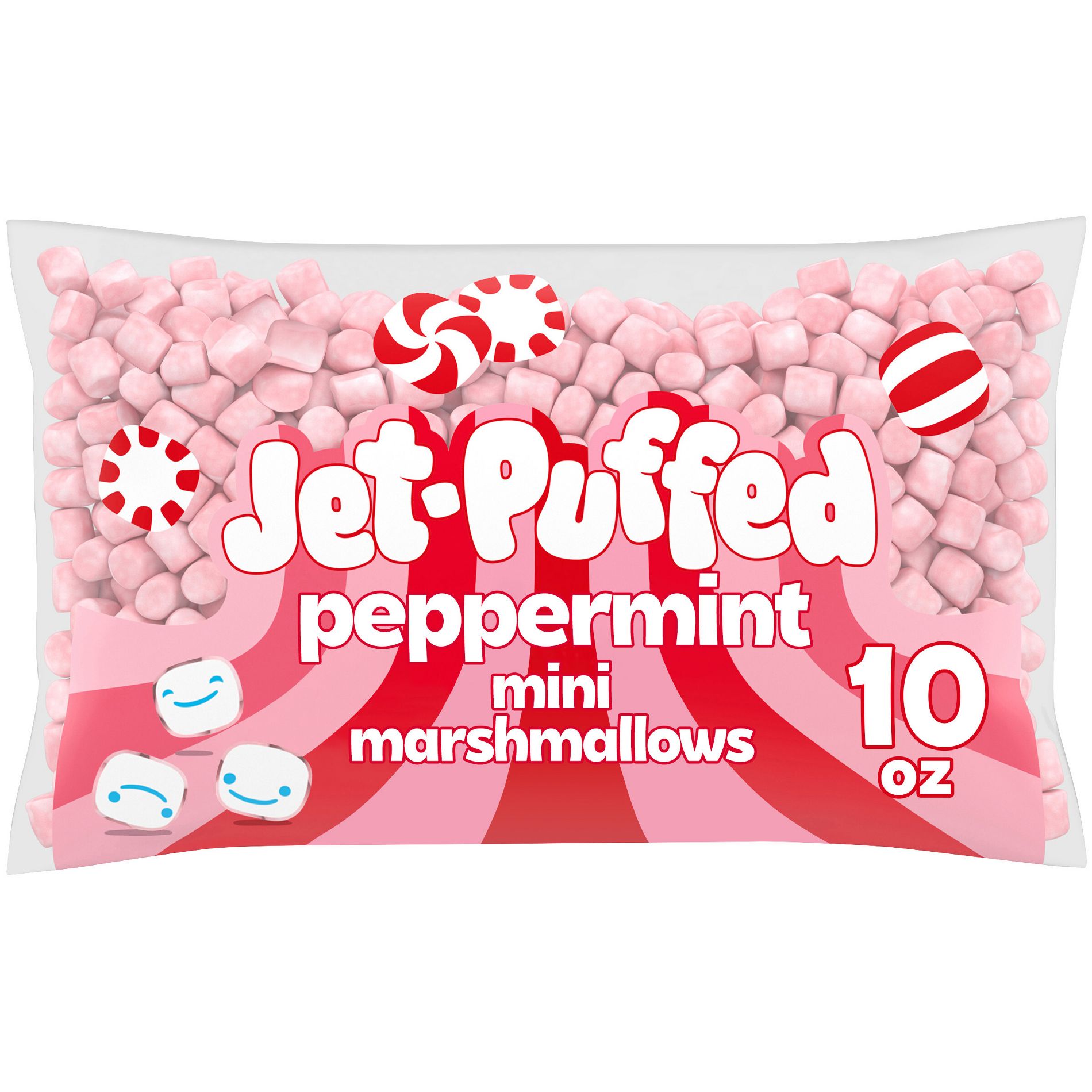 Kraft Jet Puffed Peppermint Mini Marshmallows -10oz
