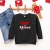 The Juniper Shop Hugs And Kisses Youth Ultra-Soft Graphic Sweatshirt - image 2 of 3