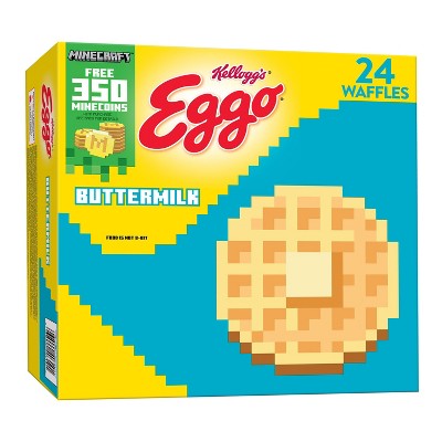 Kellogg's Eggo Buttermilk Frozen Waffles - 29.6oz/24ct : Target