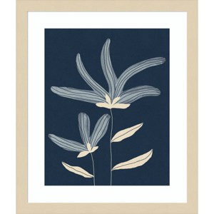 Amanti Art Two Flowers by Alisa Galitsyna Framed Canvas Wall Art Print - 1 of 4