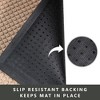 Envelor Outdoor Polypropylene Door Mat with Rubber Backing - 3 of 4