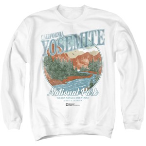 Men's Yosemite National Park Vintage Crewneck Sweatshirt - 1 of 4