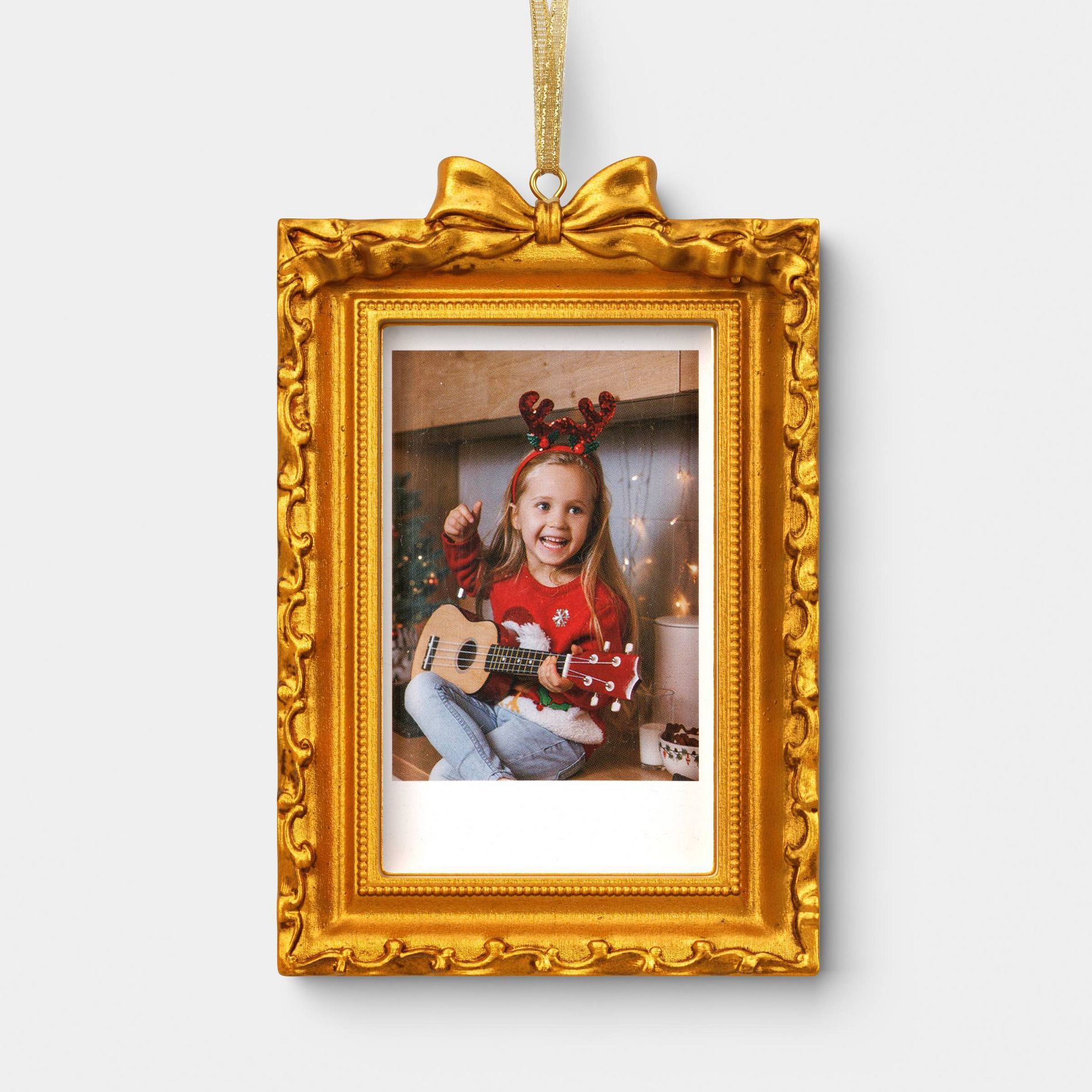 Instax Mini Instant Film Photo Frame Ornament - Wondershop™ Ornate Rectangle Bow