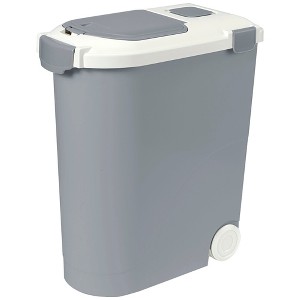 Ashfield & Harkness: Airtight Pet Food Storage Container - 30lbs/36 Qt, Grey - 1 of 4