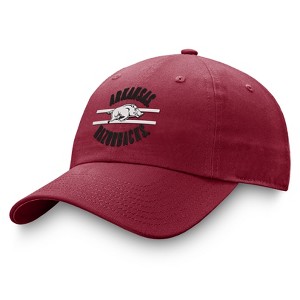 NCAA Arkansas Razorbacks Unstructured Captain Kick Cotton Hat - 1 of 4