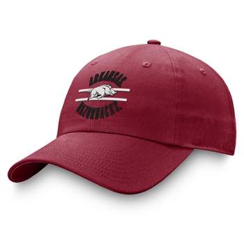 NCAA Arkansas Razorbacks Unstructured Captain Kick Cotton Hat