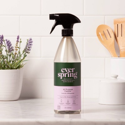 Lavender &#38; Bergamot All Purpose Cleaner - 28 fl oz - Everspring&#8482;