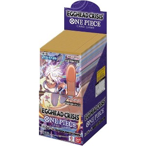 Bandai One Piece Card Game Egghead Crisis EB-04 Extra Booster Box