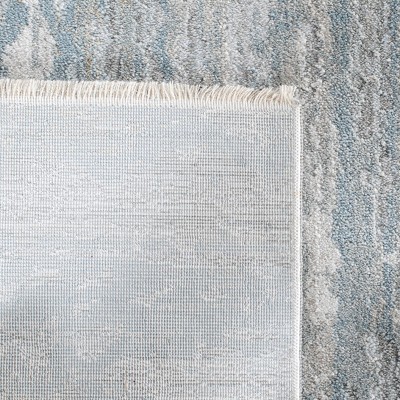 Valencia Light Gray Hand-Knotted Square Area Rug