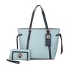 MKF Collection Kioea Tote Bag with Wallet & Detachable Key-Ring Set by Mia K - 2 of 4