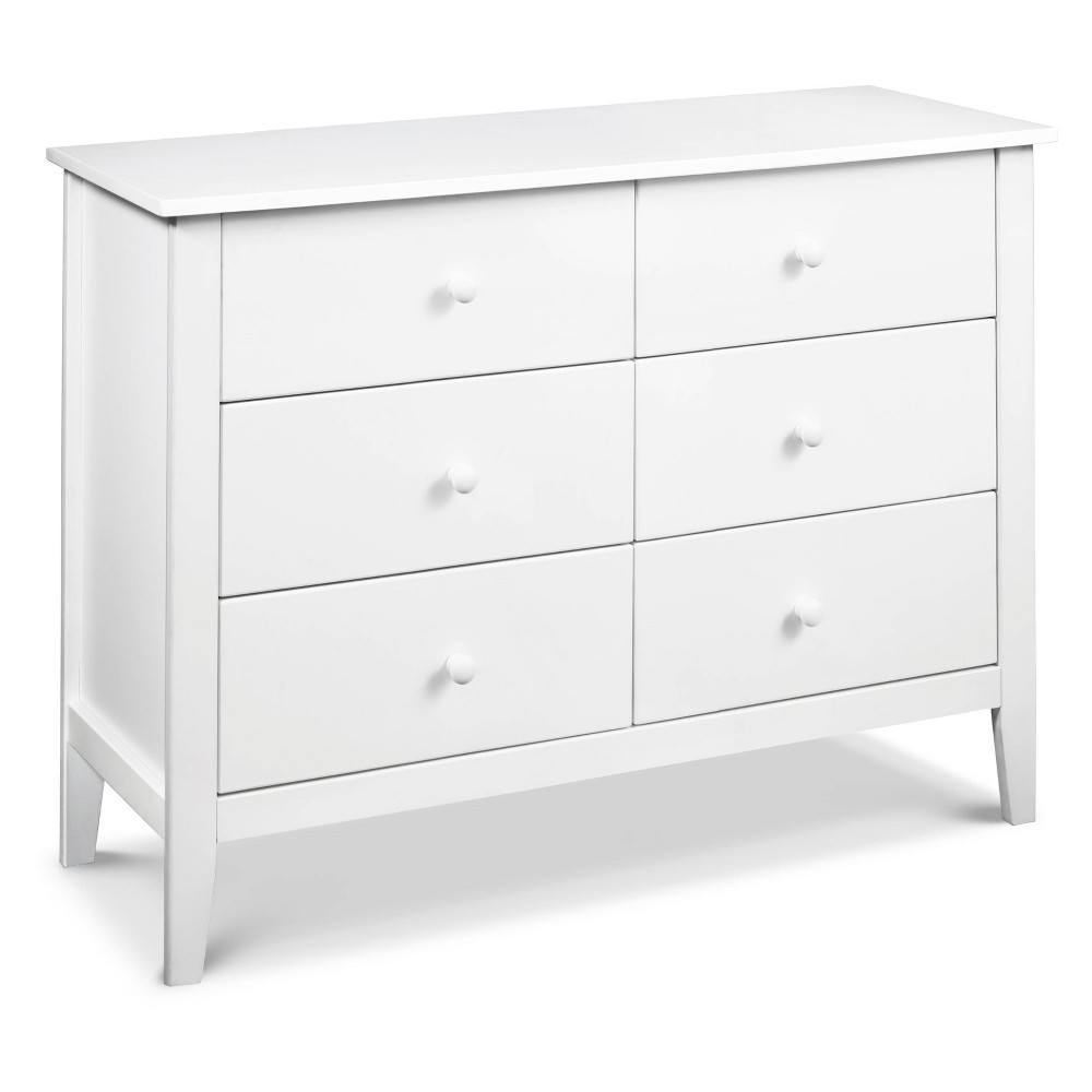 Photos - Dresser / Chests of Drawers Carter's by DaVinci Morgan 6 Drawer Double Dresser - White