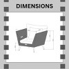 Amazonia 3pc All-Weather Wicker Outdoor Patio Conversation Furniture Set with Cushions - 3 of 4