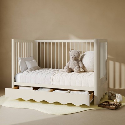 Storkcraft Casablanca Convertible Crib with Drawer - Frosted Oat