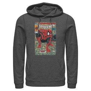 Mens Marvel Spider-Man Torment Comic Cover Lightweight Hoodie - 1 of 4