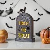Mr. Halloween 10" Ceramic LED Tombstone Halloween Decoration - 2 of 4