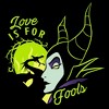 Men's Sleeping Beauty Maleficent Love Is For Fools T-Shirt - 2 of 4