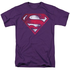 Men's Superman War Torn Shield T-Shirt - 1 of 4