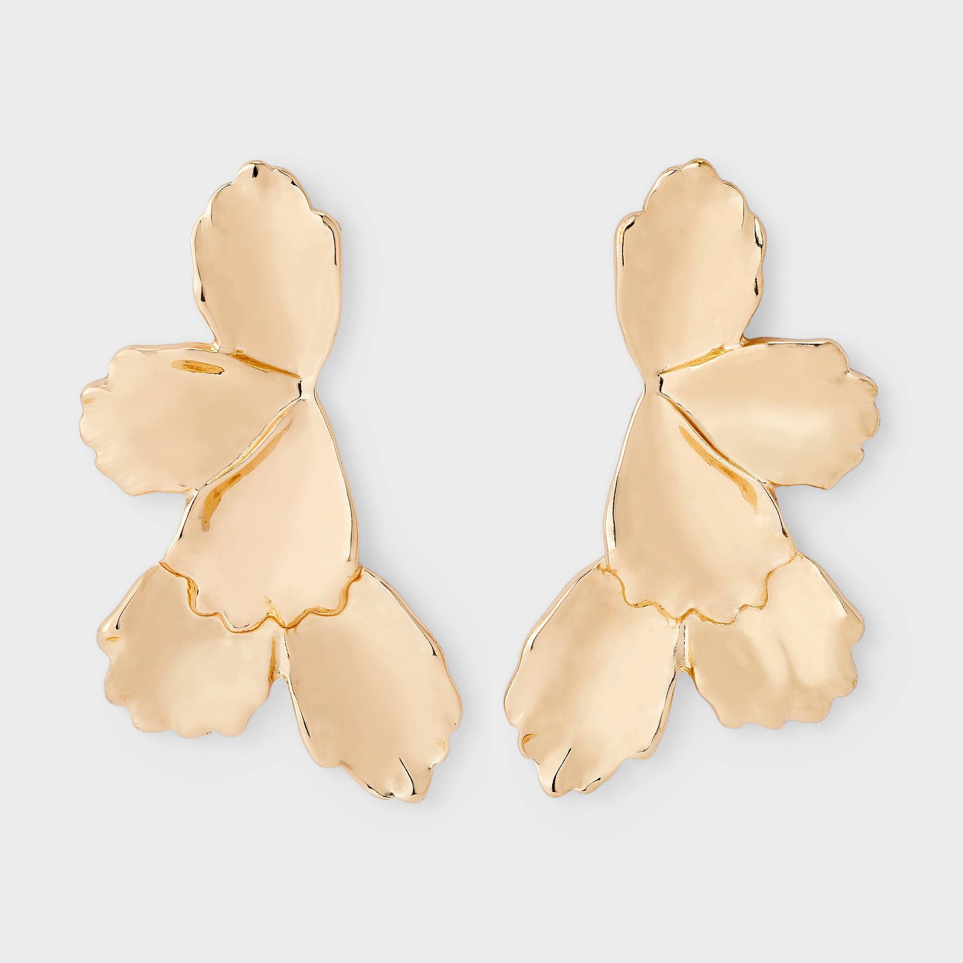 Flower Petals Earring - A New Day™ Gold