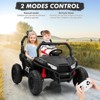 Ride On Car Utv, 24V 2 Seater, Off-Road Kids Electric Vehicles with Metal Frame, 3 Speeds for Boys and Girls - 3 of 4