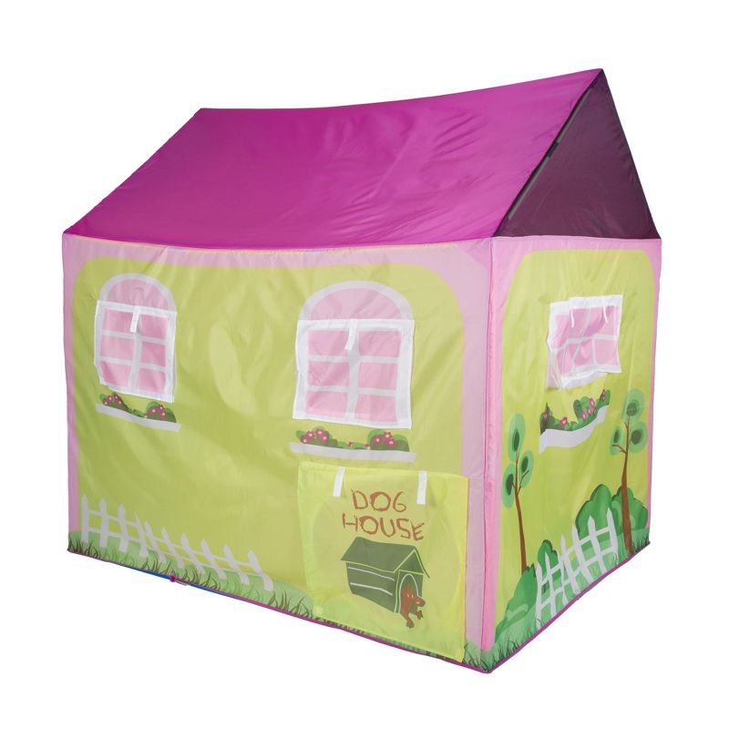Pacific Play Tents Cottage House Kids Play Tent 58" x 48", 4 of 17