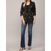 Women's Embellished Scrunch Sleeve Blazer - Fate - 4 of 4