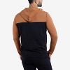 X RAY Men's Long Sleeve Colorblock Hooded t shirts,new tshirt - 2 of 4