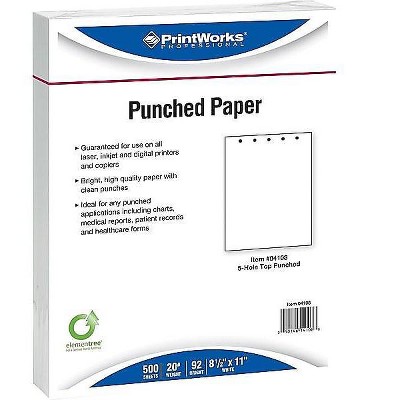 PARIS BUSINESS PRODUCTS Printworks Professional 8.5 x 11 Copy Paper PRB04108