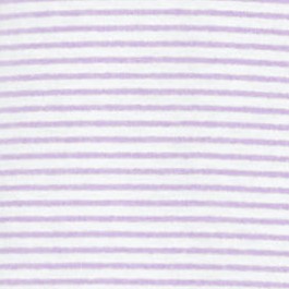 lilac petal/ivory micro stripe