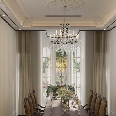 CityFurn 4/8/18/24–Light Crystal Classic Traditional Chandelier