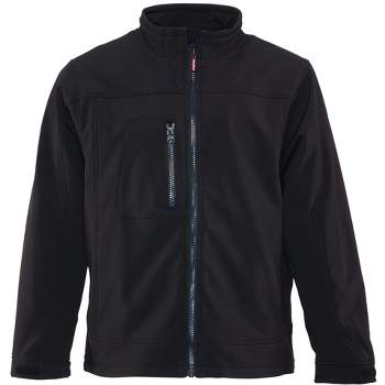 RefrigiWear Men's Warm Insulated Softshell Jacket with Soft Micro-Fleece Lining