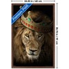 Trends International Reinders: Animals - Lion Boss Crown Framed Wall Poster Prints - 3 of 4