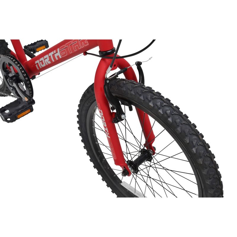 Kent Northstar 20&#34; Kids&#39; Mountain Bike - Red, 5 of 11