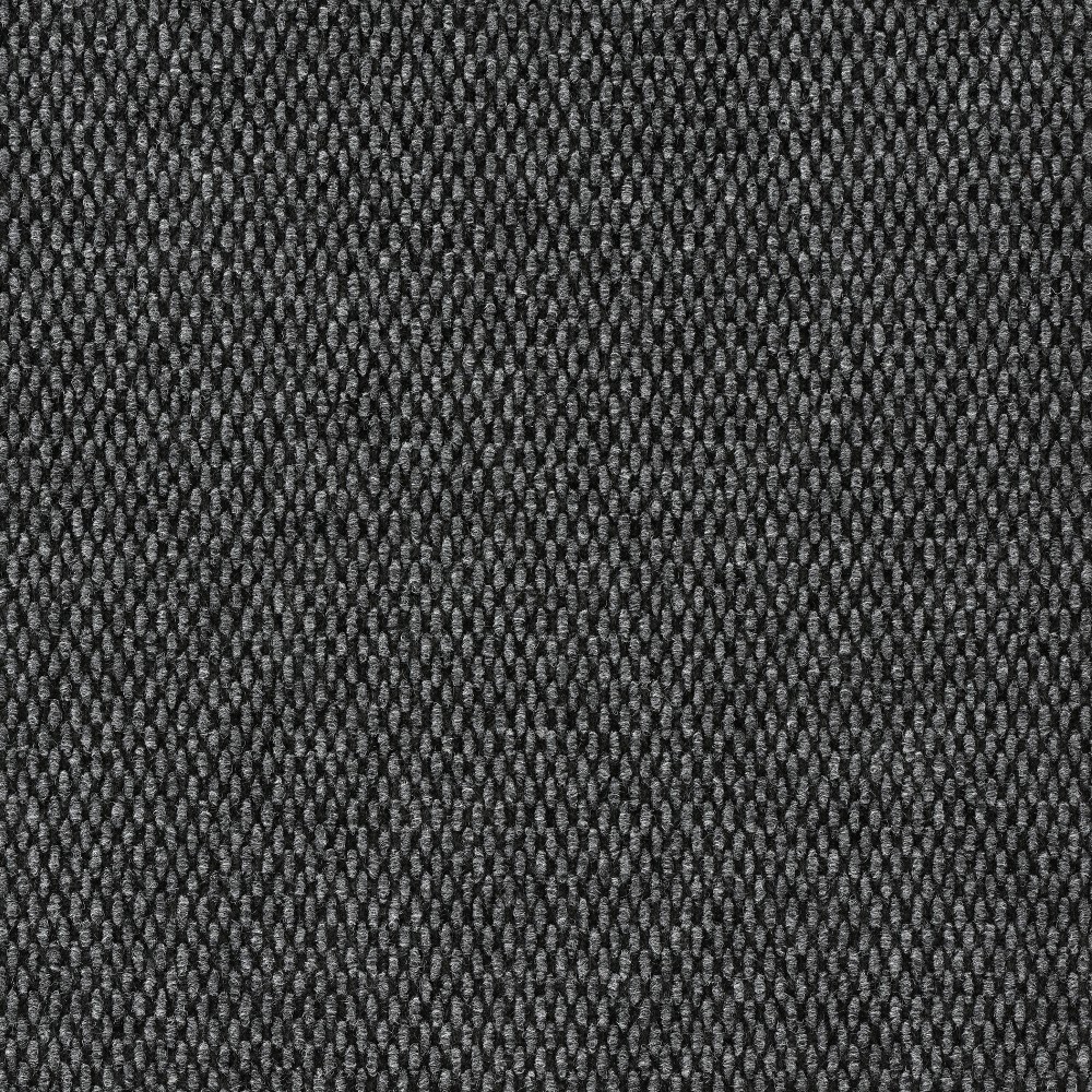 Photos - Area Rug 18" 10pk Hobnail Self Stick Carpet Tile Gray - Foss Floors