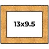 PosterPalooza | Photo Size Embellished Gold Picture Frame - UV Acrylic, Foam Board Backing, Hanging Hardware - 2 of 4