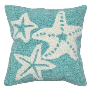 Liora Manne Frontporch Coastal Indoor/Outdoor Pillow.. - 1 of 4