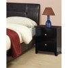NicBex 16 inch Wide Nightstand with 2 Drawers,Modern Side Table with Round Knob Handle,Bedside Table for Bedroom,Living Room - 4 of 4