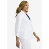 Jessica London Women's Plus Size Cinched Sleeve Blazer - 4 of 4