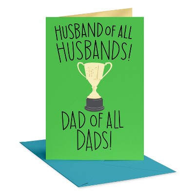 Carlton Cards Father's Day Card for Husband Top Prize
