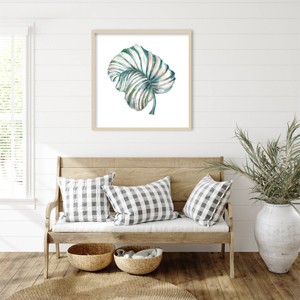 Amanti Art Island Leaf III by Tre Sorelle Studios Framed Wall Art Print - 1 of 4