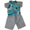 Doll Clothes Superstore Handmade Scrubs With Safari Animals Fits 12 Inch Baby Alive And Little Baby Dolls - 4 of 4