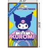 Trends International Hello Kitty and Friends - Kuromi Framed Wall Poster Prints - 3 of 4