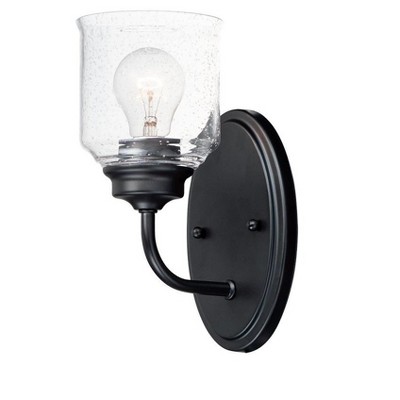 Maxim Lighting Acadia 1 - Light Vanity in  Black