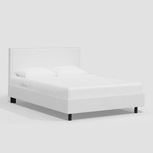 Fanie Slipcover Platform Bed in Velvet - Threshold™ - 1 of 4